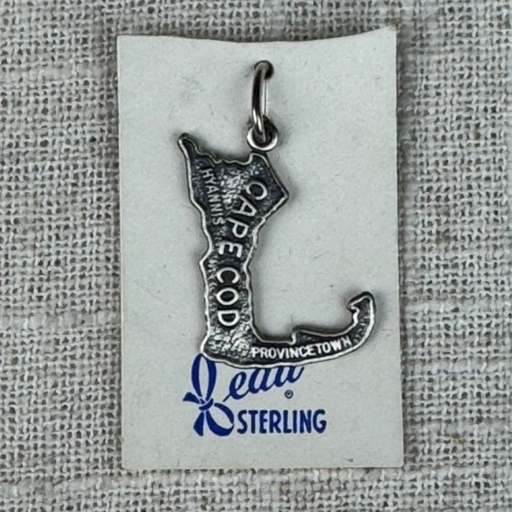 Beau Sterling Cape Cod Charm Unisex OS Silver Excellent Vintage Souvenir